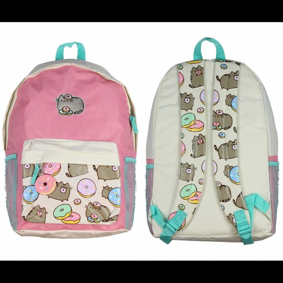 pusheen rolling backpack